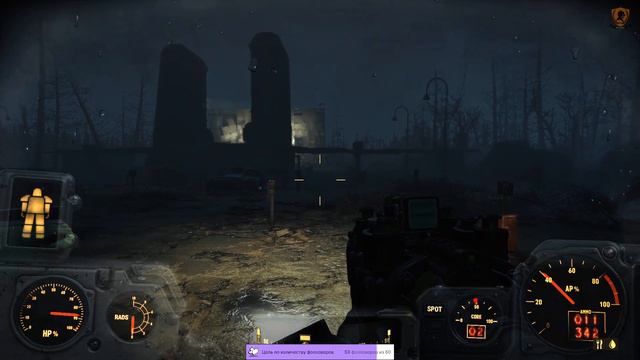 Fallout 4. Рад-олень попал в прайс-лист; в какую цену мясо коммунист?Первое прохождение.Выживание.4 смотреть онлайн