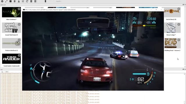 Эмулятор PS3 тест #13 - Need for Speed: Carbon [Vulkan] #2 смотреть онлайн