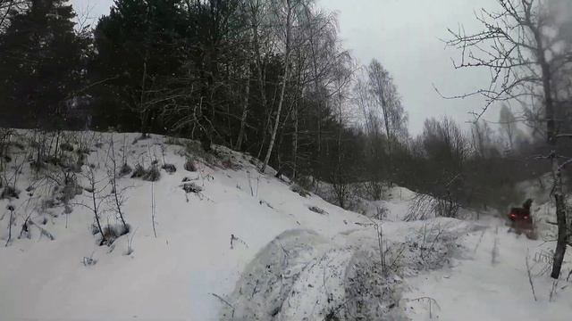 Зимний OFFroad на квадроциклах ... Засадили Багги CFmoto ZF1000 смотреть онлайн