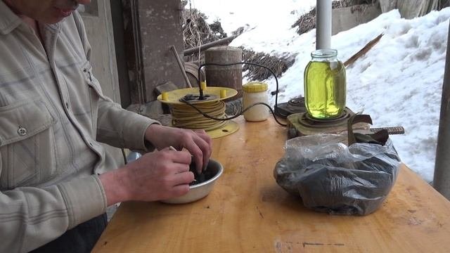 Аффинаж ювелирного мусора царем
