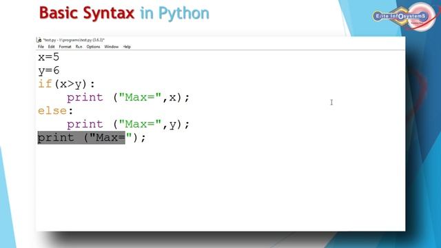 Session 1- Basic Syntax in Python - In Hindi