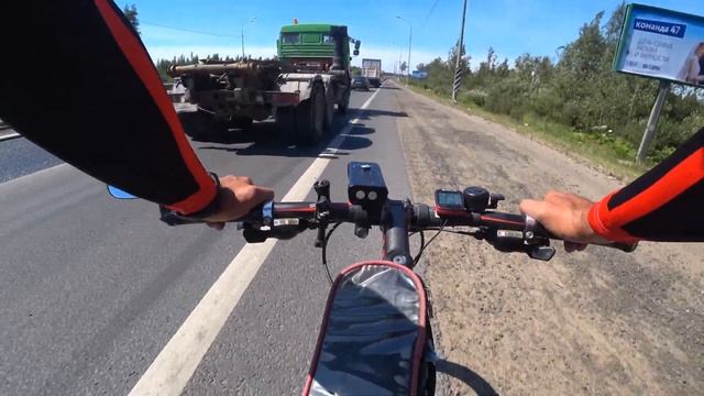 Из ВОЛХОВА в ПИТЕР на велосипеде смотреть онлайн