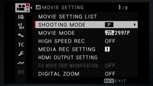 Fujifilm X-H2 Setup, Configuration and Settings
