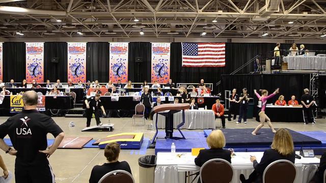 Savannah Schoenherr - 2013 JO Nationals - Vault смотреть онлайн
