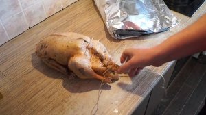 Ну, очень вкусный – Гусь запеченный в духовке,  тает во рту.