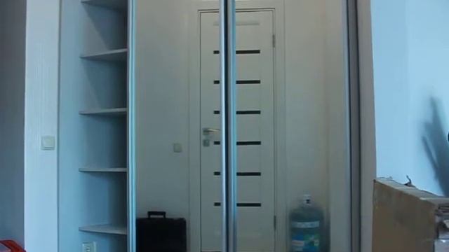 Мини гардеробная на заказ #garnomebel в ЖК "София" от Мартынова