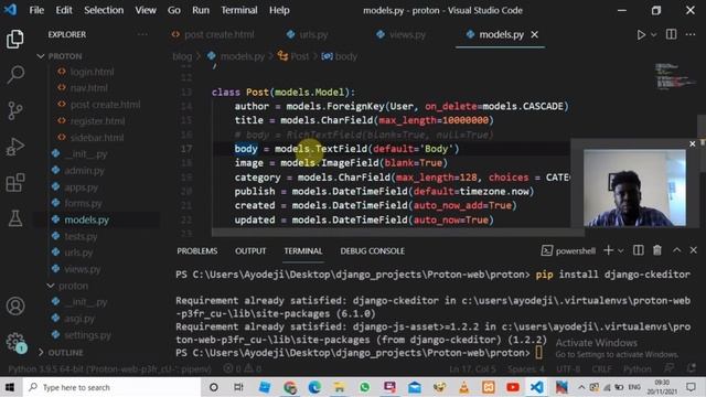 Django Ckeditor | How To Add A Rich Text Editor To Django Project