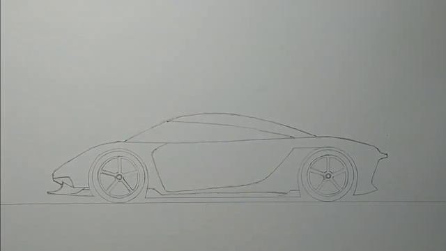 How To Draw A Koenigsegg Jesko - Easy To Follow
