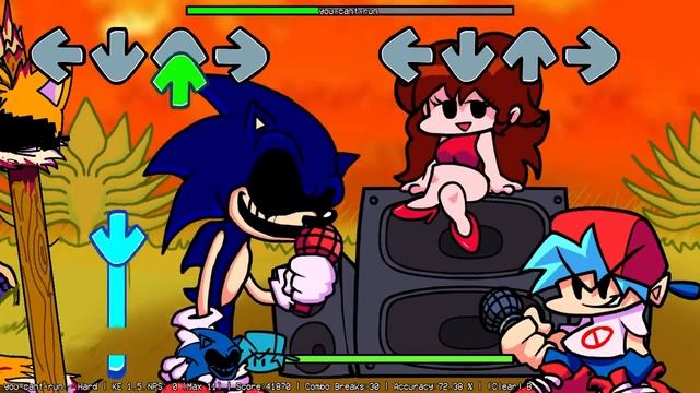 Новая 5 ПЕСНЯ SONIC.EXE Мод vs Friday Night Funkin Фанатский Мод смотреть онлайн