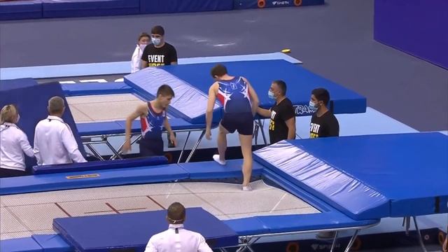 Trampoline World Champioship,Baku 2021 - Final Synchro Men.ЧМ 2021 Финал. Мужчины синхрон