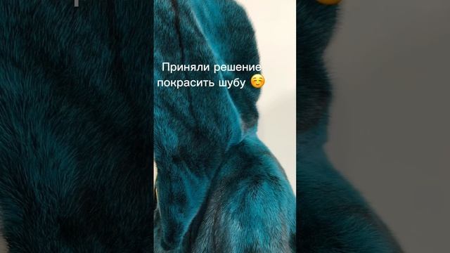 Шуба позеленела? Или шуба пожелтела? Покрасить шубу - хорошее решение смотреть онлайн