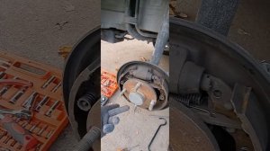 замена тросов стояночного тормоза на заз форза,Chery a13,