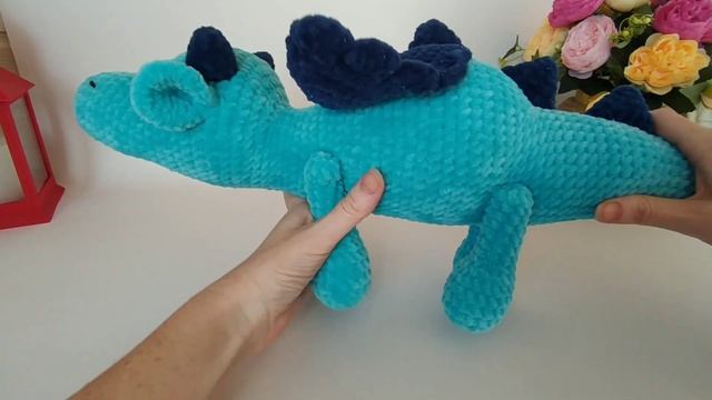 Дракон из плюшевой пряжи YouCut 20230429 1805047031 смотреть онлайн