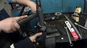 Замена подшипника рулевой Yamaha FZ6