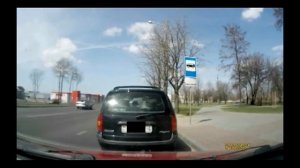 Конфликт водителей в Гродно на кольце Славинского