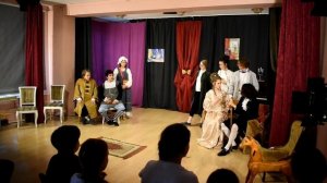 "НЕДОРОСЛЬ" - СПЕКТАКЛЬ 8-ГО КЛАССА, МАЙ 2019г.