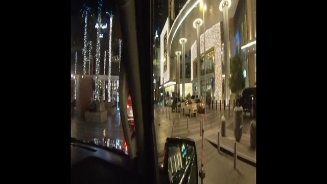Виртуальная поездка на автомобиле, торговый центр Дубай Молл