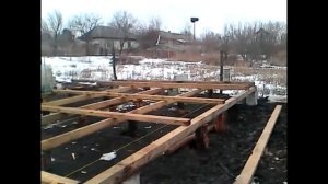 Как построить дешевый деревянный дом своими руками!!! Этап 3