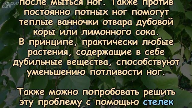 КАК СПРАВИТЬСЯ С ПОТЛИВОСТЬЮ НОГ? смотреть онлайн