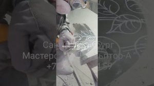 Учимся делать розы из гранита. #розыизгранита #мастерскаяпокамню  #памятникиспб #резьбапограниту