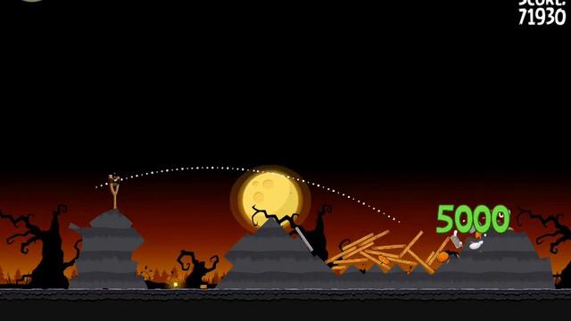 Trick or Treat 2-10 | Score 82480 | Angry Birds Seasons смотреть онлайн