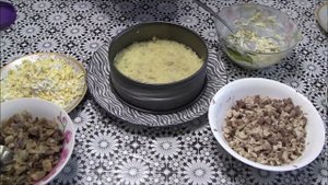 Салат "Богатырь" рецепт.