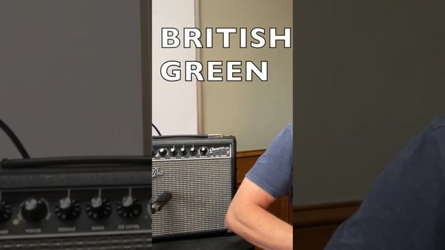 All 3 British Voices Of The Fender Champion 20 (Solo, No Chords) смотреть онлайн