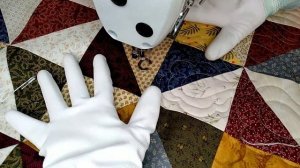 Свободно-ходовая стёжка на промышленной машине