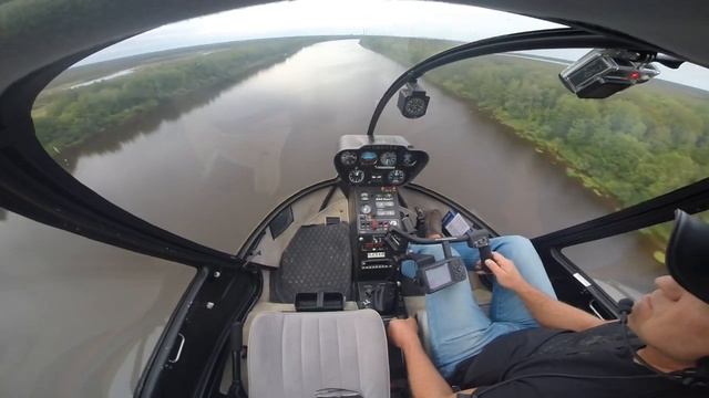 Прогулка на вертолете Robinson смотреть онлайн