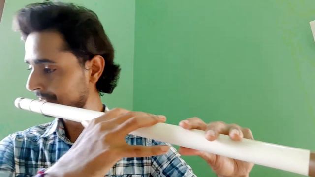Mahabharat theme song | Krishna song on PVC flute | by Neelesh Mishra