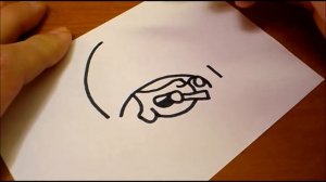 Very Easy ! How to turn words LEON（Brawl Stars）into a Cartoon - doodle art on paper