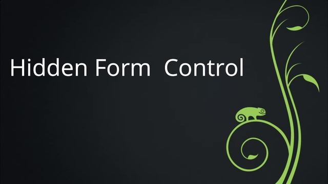 HTML Tutorial 24 - Hidden Form Control