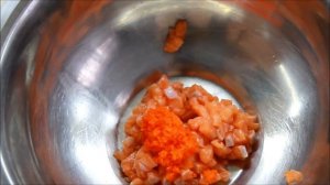 Тартар из лосося