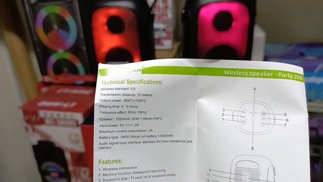 ?HOPESTAR PARTY 200?БОЛЬШАЯ КОЛОНКА HOPESTAR ? НОВИНКА 2023 с БАСОВЫМ динамиком? Обзор смотреть онлайн