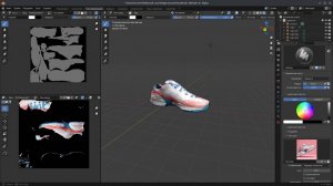 Урок Blender 4.1 3d моделирования:  как сделать Texture Painting, новая упаковка UV pack islands