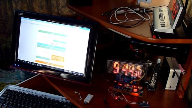 Часы-будильик на  STM32F103C8T6.mp4