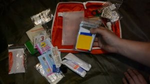 Моя походная аптечка.