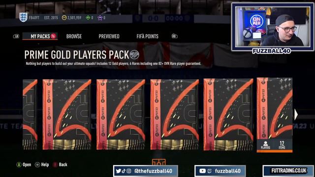 TEAM OF THE YEAR PACK OPENING! MAKE COINS TRADING ON FIFA 23! LIVE STREAM WITH FUZZBALL40! смотреть онлайн