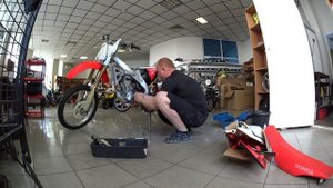 РЕМОНТ МОТОЦИКЛА HONDA CRF 250 R(2008)(Ч-1 )