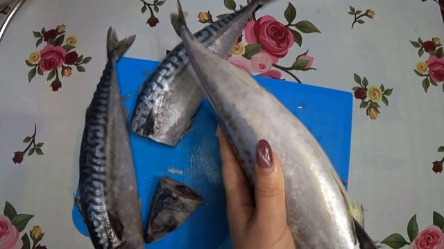Маринованая скумбрия пальчики оближешь