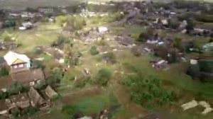 Вид поселка Богородское с РЭСовской вышки. Август 2008 г.