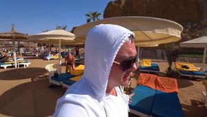 ПЛЯЖ ОТЕЛЯ БИЧ АЛЬБАТРОС ШАРМ / BEACH ALBATROS SHARM / ЕГИПЕТ