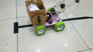 Line Follower based Automatic Garbage Collector Robot | Garbage Collector Robot