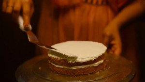 White forest cake / Cake without baking powder and baking soda