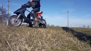 хонда дио с китайским двигателем 150 кубов