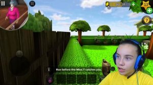 МИСС ТИ в ИГРЕ КАЛЬМАРА! Злая Учительница Scary Teacher 3D