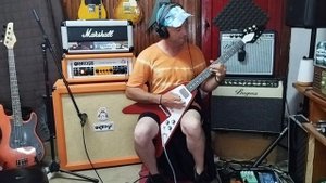 hard rock | orange super crush | tokai flying v