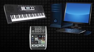 Как сделать видео-урок по пианино (синтезатору). Играю Shut Your Mouth - Pain - piano tutorial easy