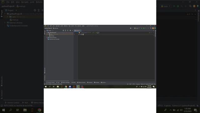 How to use input method in python ? | Pycharm | #pythoncourse
