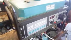 Автоматический регулятор напряжения на бензогенераторе KS 10000E